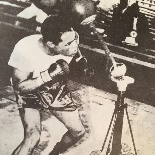 From the first makeshift punching tool